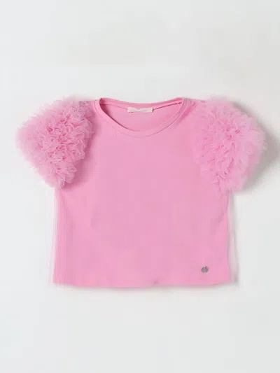 Liu •jo T-shirt Liu Jo Kids Color Cream In White