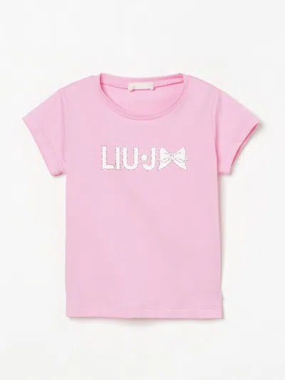Liu •jo T-shirt Liu Jo Kids Color Pink