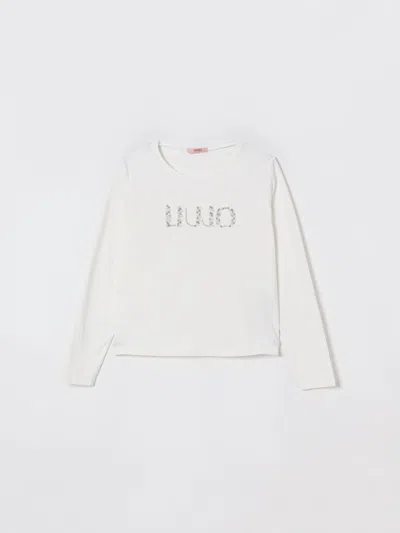 LIU •JO T-SHIRT LIU JO KIDS COLOR WHITE 1,H47787243