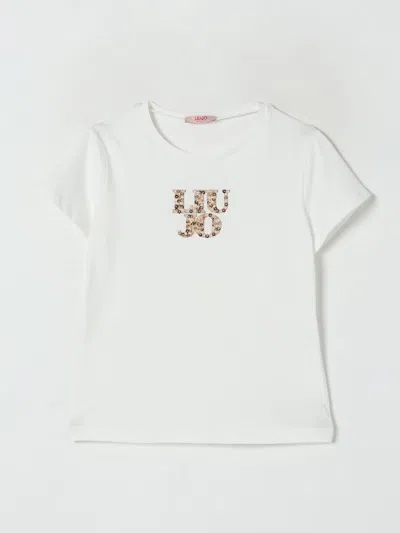 Liu •jo Kids' T-shirt Liu Jo Kinder Farbe Weiss In White
