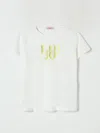 Liu •jo Kids' T-shirt Con Logo Di Strass Liu Jo