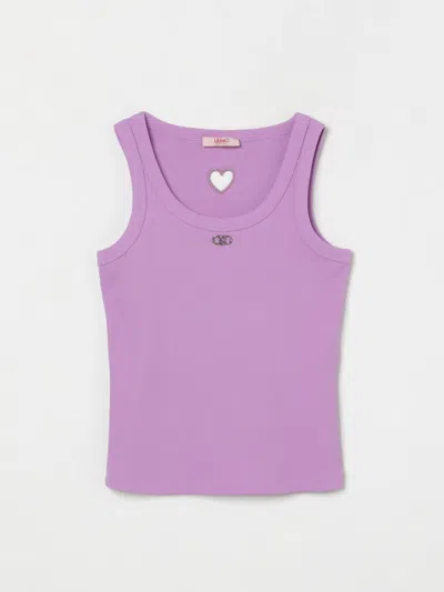 Liu •jo T-shirt Liu Jo Kids Color Wisteria