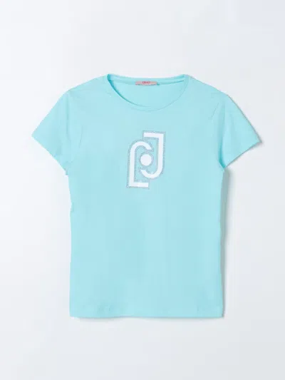 Liu •jo T-shirt Liu Jo Kids Kids Color Turquoise