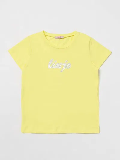 Liu •jo T-shirt Liu Jo Kids Kids In Yellow