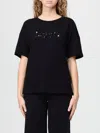 Liu •jo T-shirt Liu Jo Woman Color Black In Black