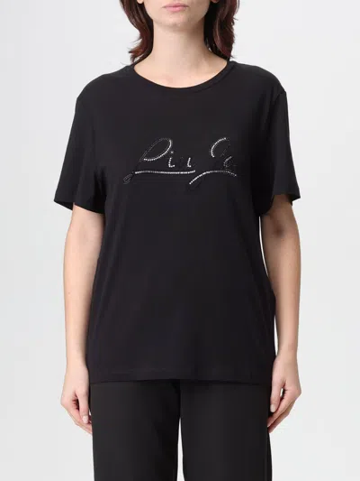 Liu •jo T-shirt Liu Jo Woman Color Black