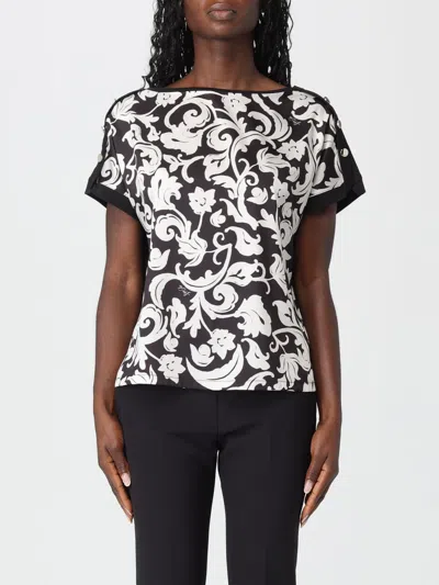 Liu •jo T-shirt Liu Jo Woman Color Black In Brown