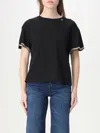 Liu •jo T-shirt Liu Jo Woman Color Black In Schwarz