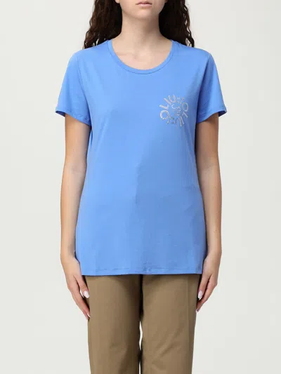 Liu •jo T-shirt Liu Jo Woman Color Blue
