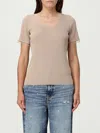 Liu •jo T-shirt Liu Jo Woman Color Brown