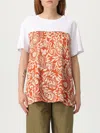 Liu •jo T-shirt Liu Jo Woman Color Clay Color In White