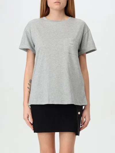 Liu •jo T-shirt Liu Jo Woman Color Grey In Grau