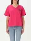 Liu •jo T-shirt Liu Jo Woman Color Pink In Pink