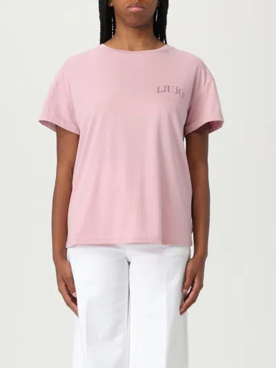 Liu •jo T-shirt In Cotone Con Logo Liu Jo