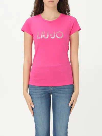Liu •jo T-shirt Liu Jo Woman In Pink