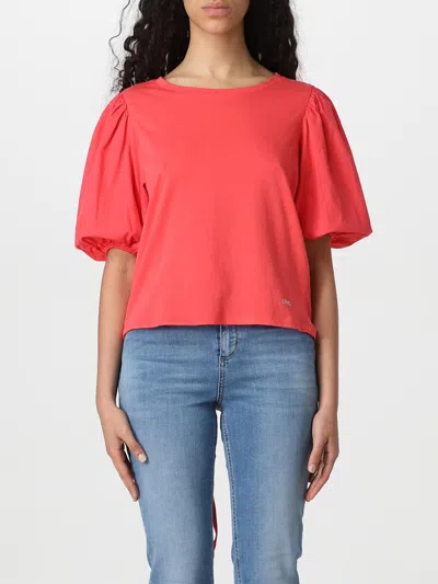 Liu •jo T-shirt Liu Jo Woman Color Salmon