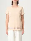 Liu •jo T-shirt Liu Jo Woman Color Sand In Nude