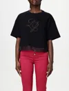 Liu •jo T-shirt Liu Jo Woman Color Sky Blue In Hellblau