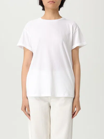 Liu •jo T-shirt Basic In Cotone Con Mini Logo Liu Jo