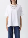 Liu •jo T-shirt Liu Jo Woman Color White In White