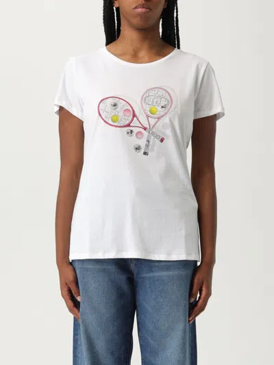 LIU •JO T-SHIRT LIU JO WOMAN COLOR WHITE 2,G73874248