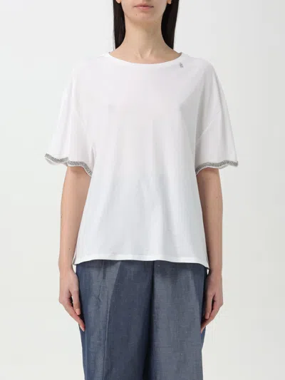 LIU •JO T-SHIRT LIU JO WOMAN COLOR WHITE,G58713001