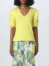 Liu •jo T-shirt Liu Jo Woman Color Yellow In Yellow