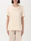 Liu •jo T-shirt Liu Jo Woman Color Yellow Cream