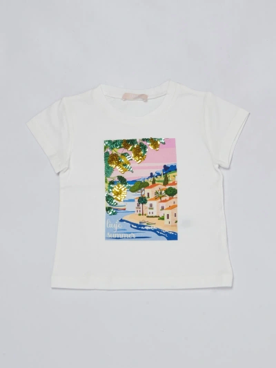 Liu •jo Kids' T-shirt T-shirt In Bianco