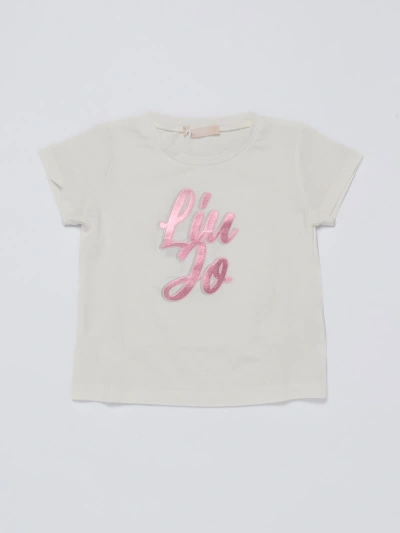 Liu •jo Kids' T-shirt T-shirt In Bianco