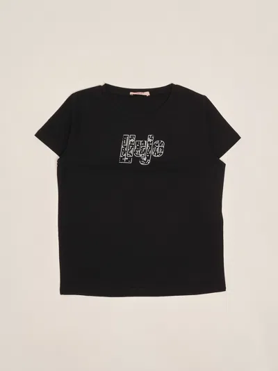 Liu •jo Kids' T-shirt T-shirt In Black