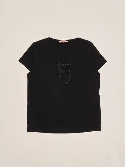 Liu •jo Kids' T-shirt T-shirt In Black