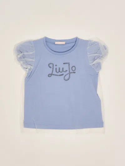 Liu •jo Kids' T-shirt T-shirt In Blue