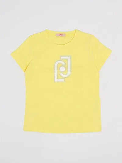 Liu •jo Kids' T-shirt T-shirt In Giallo