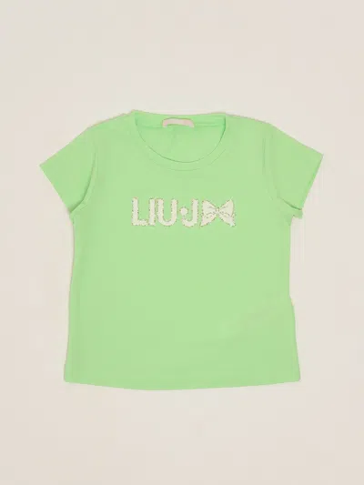 Liu •jo Kids' T-shirt T-shirt In Green