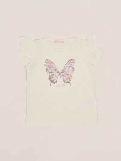 Liu •jo Kids' T-shirt T-shirt In Neutral