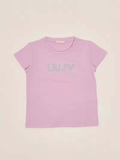 Liu •jo Kids' T-shirt T-shirt In Purple