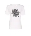 Liu •jo Graphic Print Short Sleeve T-shirt In White