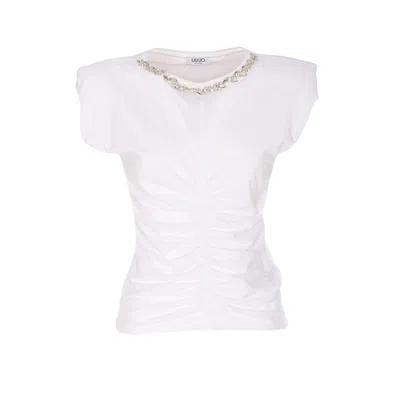 Liu •jo T-shirt In White