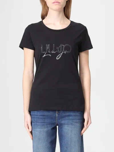 Liu •jo T-shirt Woman Liu Jo In Black