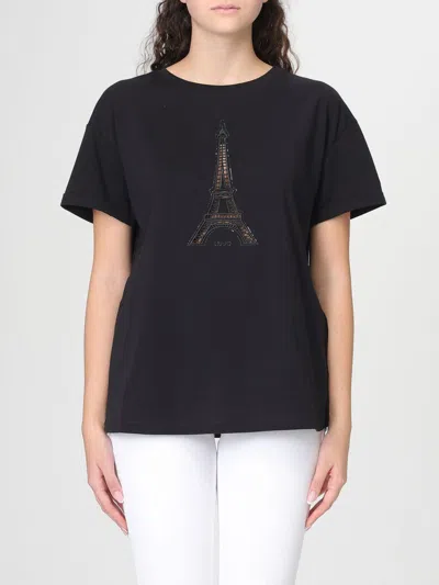 Liu •jo T-shirt Liu Jo Damen Farbe Schwarz In Blue
