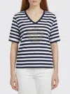 Liu •jo Liu Jo Striped T-shirt In Multi