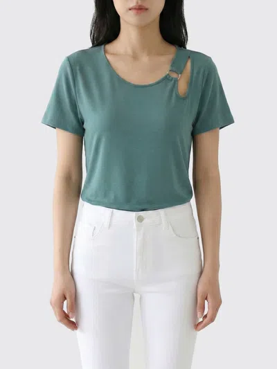 Liu •jo T-shirt Woman Liu Jo In Green