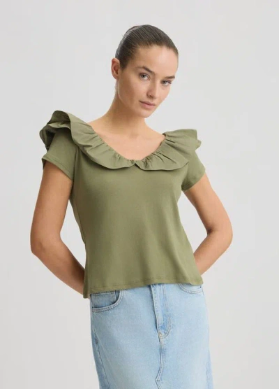 Liu •jo T-shirt Woman Liu Jo Wa5364 J6308 M9536 In Green