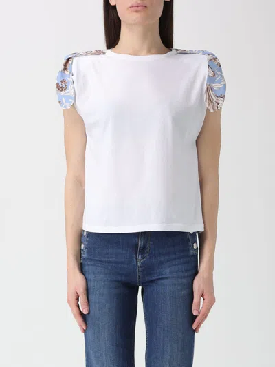 Liu •jo T-shirt Liu Jo Woman Color Multicolor In White