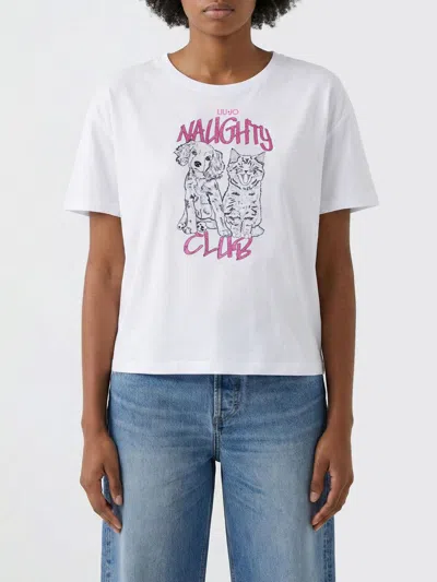 Liu •jo T-shirt Woman Liu Jo In White
