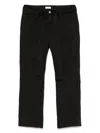 Liu •jo Liu Jo Tailored Black Jeans With Stylish Tie Detail