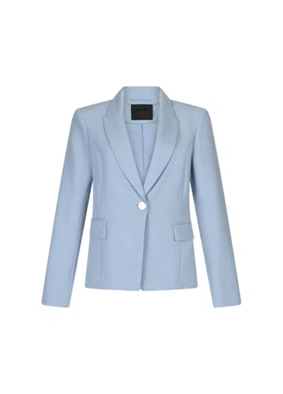 Liu •jo Liu Jo Tailored Deep Sky Blazer With Slim Fit