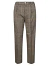 Liu •jo Tailored High-waist Black Pants With Straight Legs In Gray