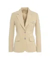 Liu •jo Liu Jo Tailored Safari Blazer With Notched Lapels